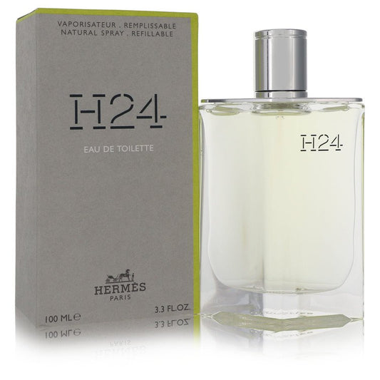 H24 By Hermes Eau De Toilette Refillable Spray 3.3 Oz For Men