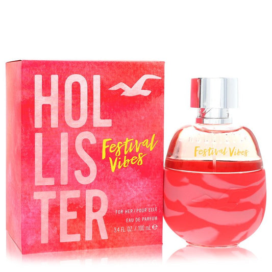 Hollister Festival Vibes By Hollister Eau De Parfum Spray 3.4 Oz For Women