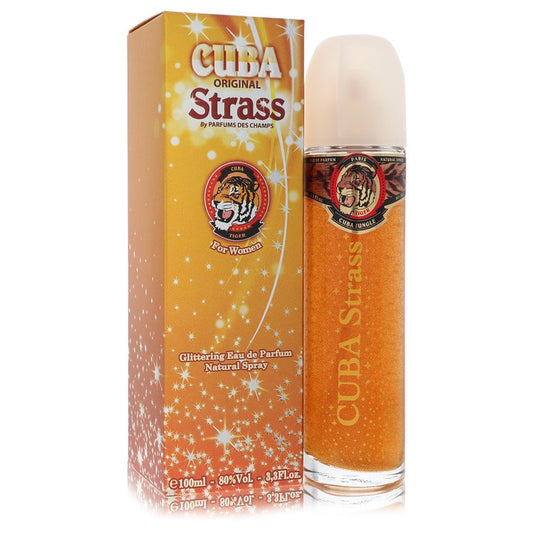 Cuba Strass Tiger By Fragluxe Eau De Parfum Spray 3.4 Oz For Women