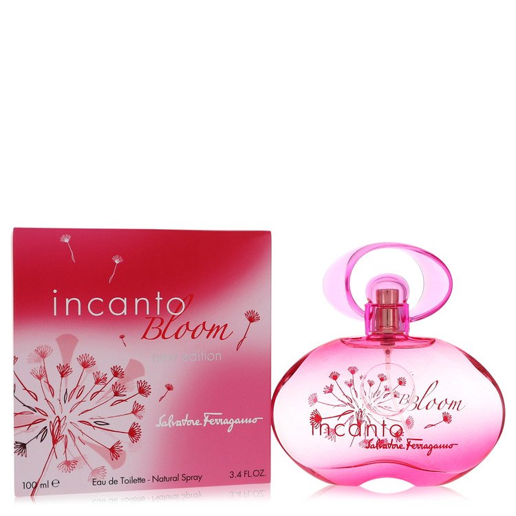 Incanto Bloom By Salvatore Ferragamo Eau De Toilette Spray (New Packaging) 3.4 Oz For Women