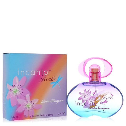 Incanto Shine By Salvatore Ferragamo Eau De Toilette Spray 1.7 Oz For Women