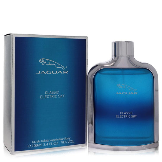 Jaguar Classic Electric Sky By Jaguar Eau De Toilette Spray 3.4 Oz For Men