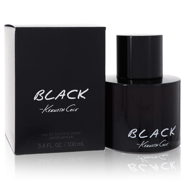 Kenneth Cole Black By Kenneth Cole Eau De Toilette Spray 3.4 Oz For Men
