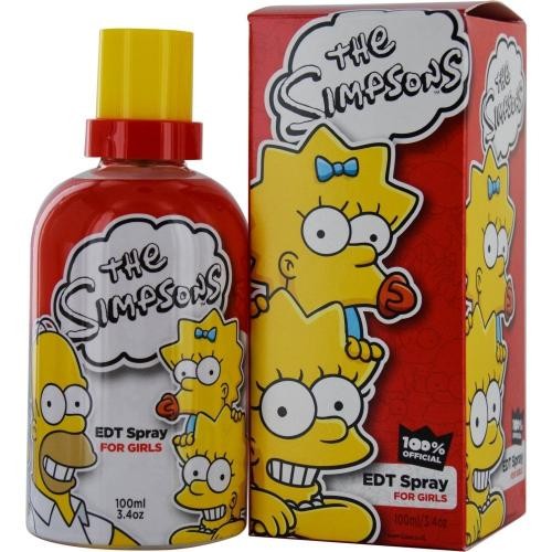 The Simpsons By Air Val International 3.3Oz EDT Spray For Kids
