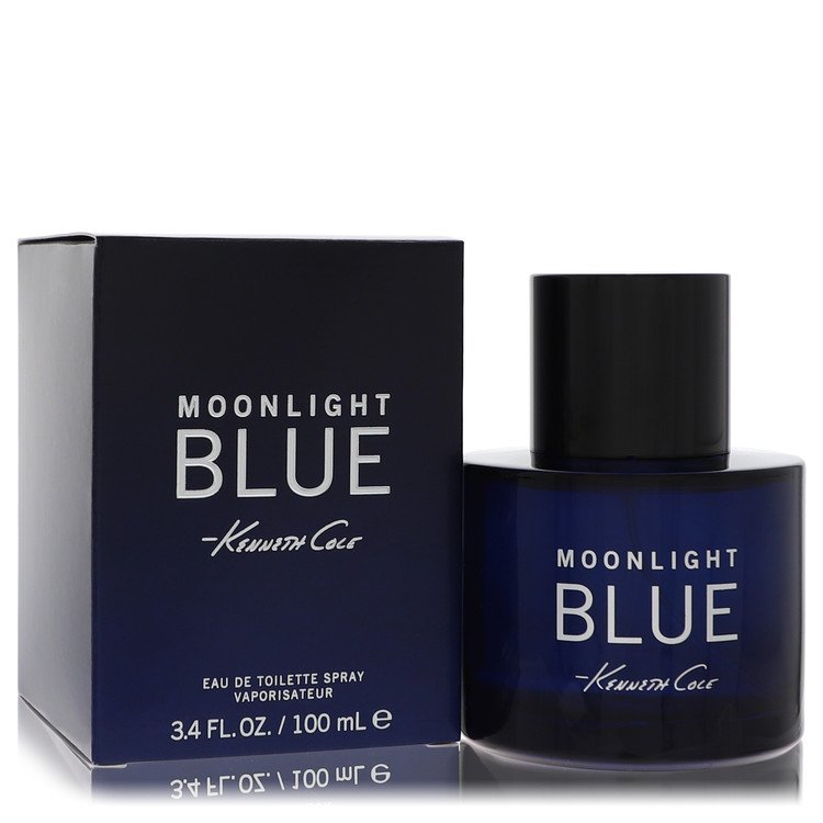 Kenneth Cole Moonlight Blue By Kenneth Cole Eau De Toilette Spray 3.4 Oz For Men