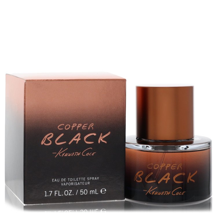 Kenneth Cole Copper Black By Kenneth Cole Eau De Toilette Spray 1.7 Oz For Men