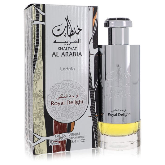 Khaltat Al Arabia Delight By Lattafa Eau De Parfum Spray (Unisex) 3.4 Oz For Women