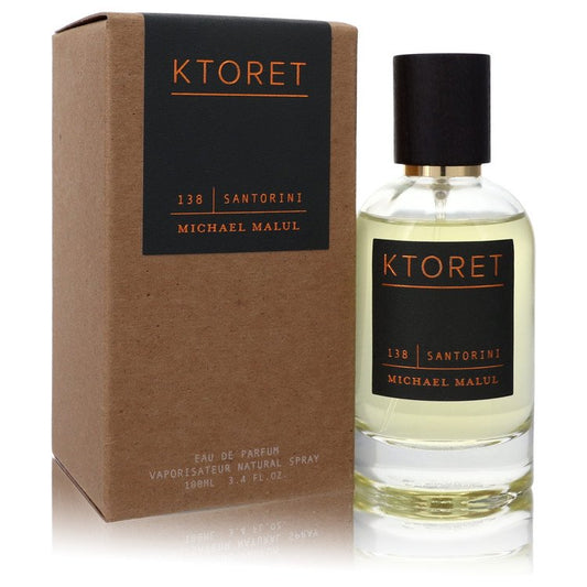 Ktoret 138 Santorini By Michael Malul Eau De Parfum Spray 3.4 Oz For Men