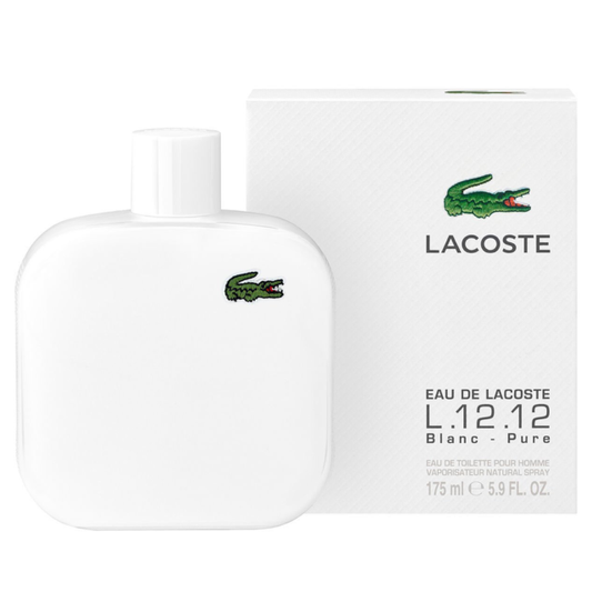 Eau De Lacoste L.12.12 Blanc By Lacoste 5.9 Fl.Oz. EDT Spray For Men