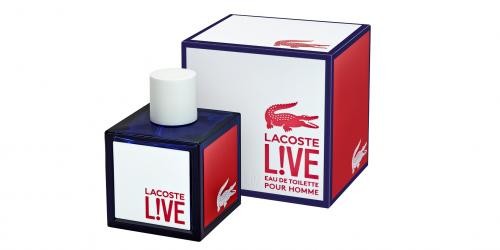 Lacoste Live By Lacoste 3.4 Fl.Oz. EDT Spray For Men