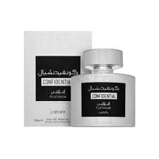 Confidential Platinum Unisex 3.4Oz. EDP By Lattafa For Women