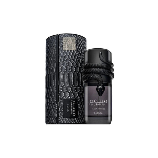 Lattafa Musamam Black Intense 3.4 Eau De Parfum Spray For Men