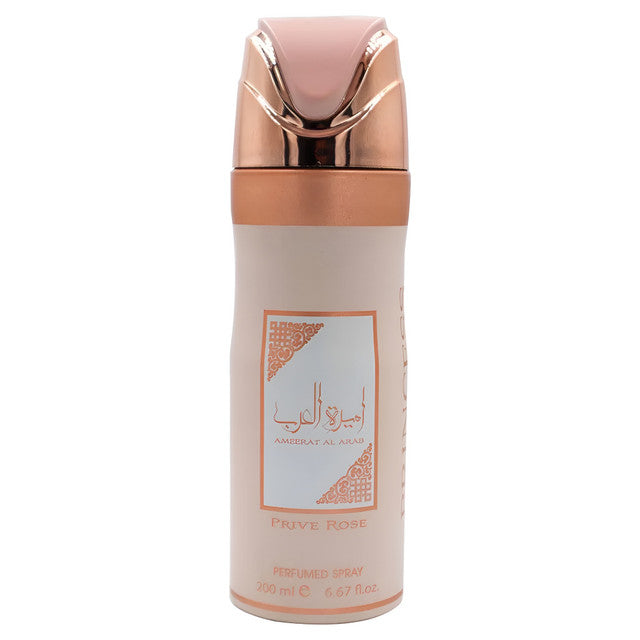 Lattafa Ameerat Al Arab Prive Rose 6.7 Perfumed Body Spray For Women