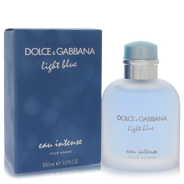 Light Blue Eau Intense By Dolce & Gabbana Eau De Parfum Spray 3.3 Oz For Men