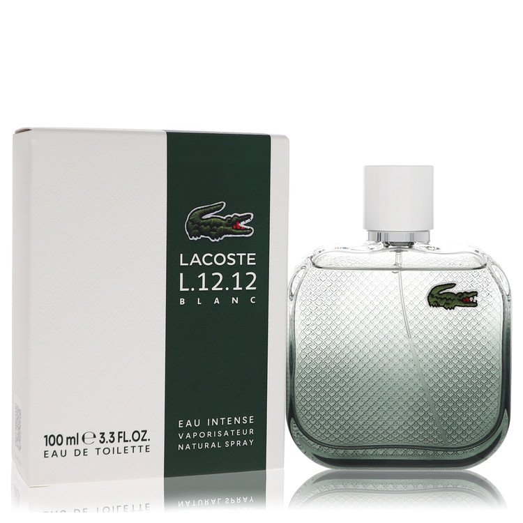 Lacoste Eau De Lacoste L.12.12 Blanc Eau Intense By Lacoste Eau De Toilette Spray 3.3 Oz For Men