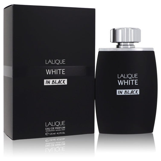 Lalique White In Black By Lalique Eau De Parfum Spray 4.2 Oz For Men