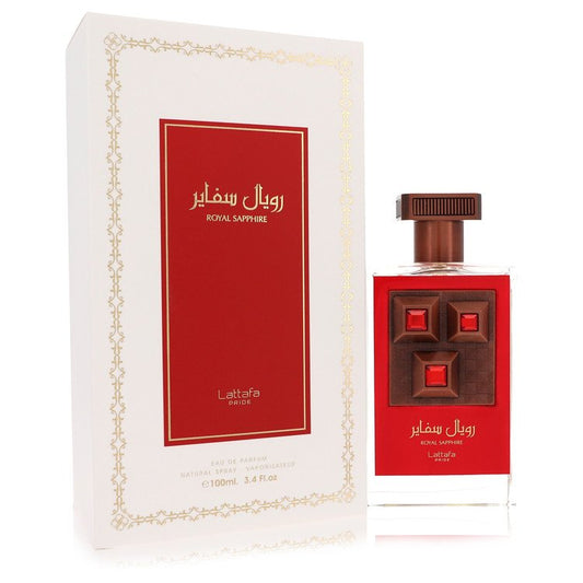 Lattafa Pride Royal Sapphire By Lattafa Eau De Parfum Spray (Unisex) 3.4 Oz For Women