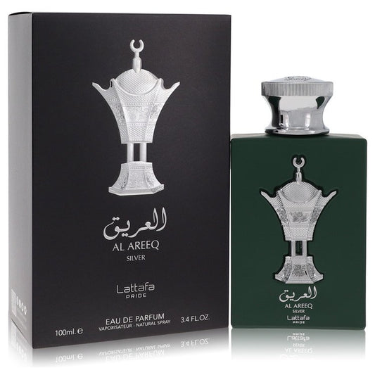 Lattafa Pride Al Areeq Silver By Lattafa Eau De Parfum Spray (Unisex) 3.4 Oz For Men