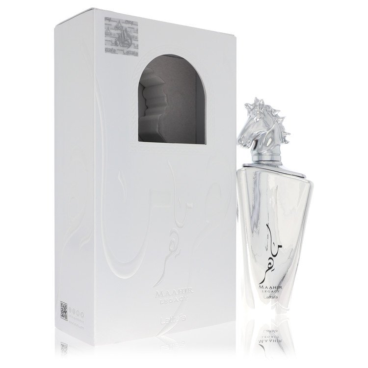 Lattafa Maahir Legacy By Lattafa Eau De Parfum Spray 3.4 Oz For Men
