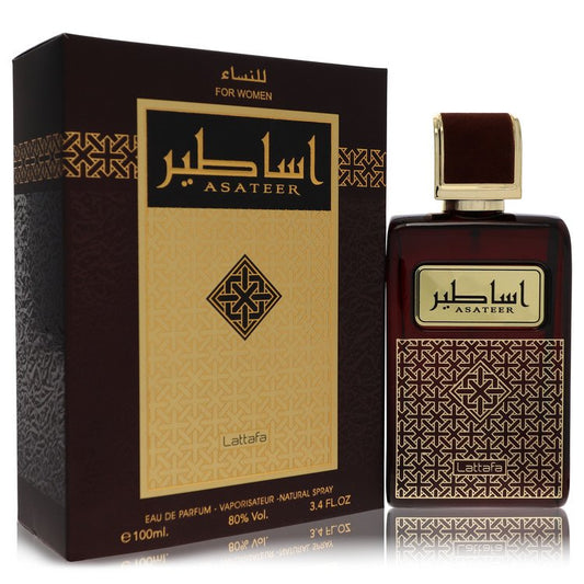 Lattafa Asateer By Lattafa Eau De Parfum Spray 3.4 Oz For Women