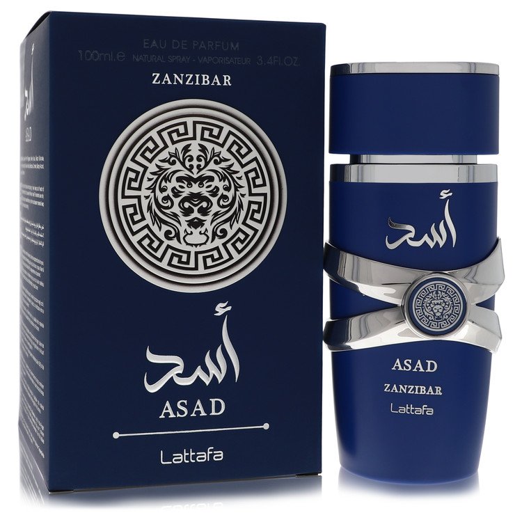 Lattafa Asad Zanzibar By Lattafa Eau De Parfum Spray 3.4 Oz For Men