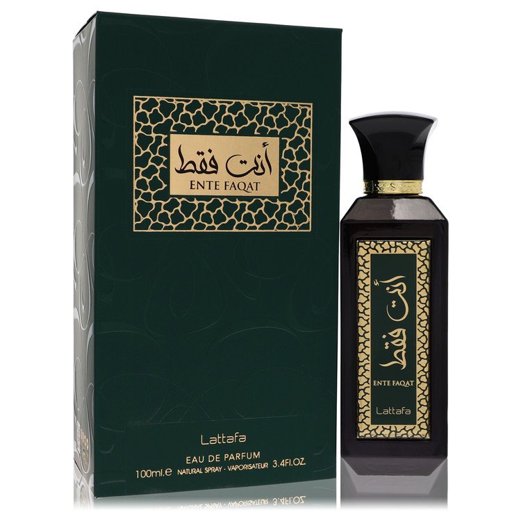 Lattafa Ente Faqat By Lattafa Eau De Parfum Spray (Unisex) 3.4 Oz For Men
