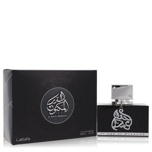 Lattafa Al Dur Al Maknoon Silver By Lattafa Eau De Parfum Spray (Unisex) 3.4 Oz For Men