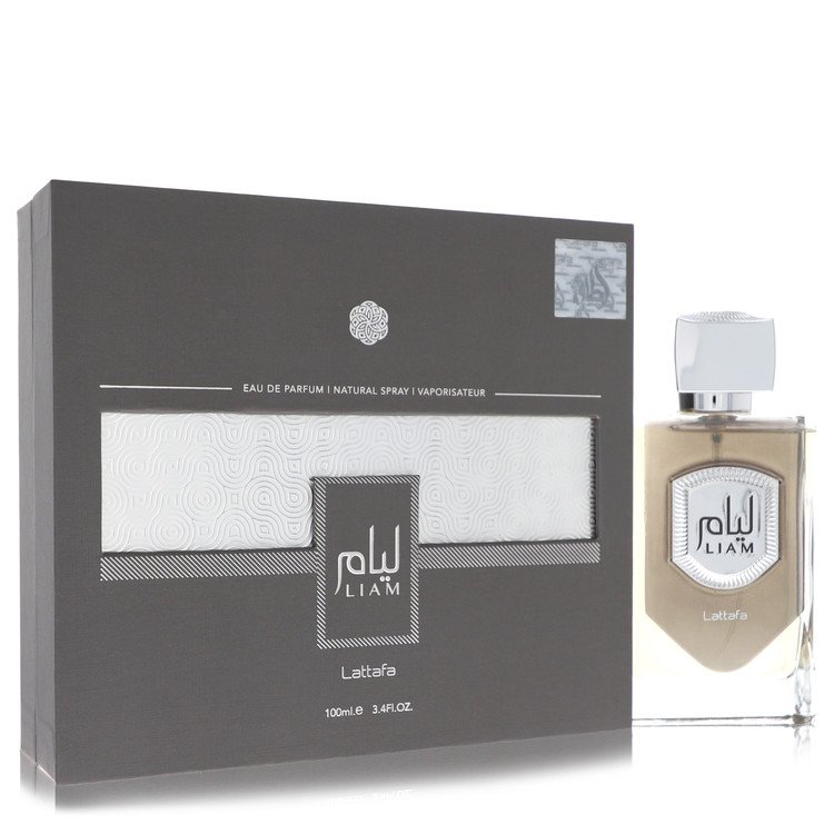 Lattafa Liam Grey By Lattafa Eau De Parfum Spray (Unisex) 3.4 Oz For Men