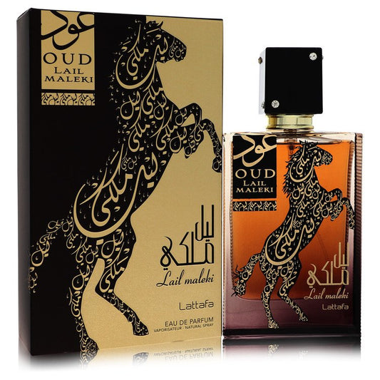 Lattafa Oud Lai Maleki By Lattafa Eau De Parfum Spray (Unisex) 3.4 Oz For Men