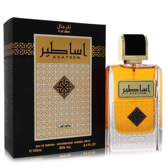 Lattafa Asateer By Lattafa Eau De Parfum Spray 3.4 Oz For Men