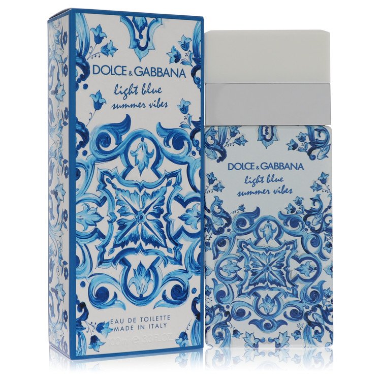Light Blue Summer Vibes By Dolce & Gabbana Eau De Toilette Spray 3.4 Oz For Women
