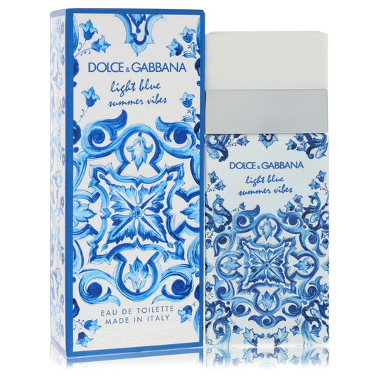 Light Blue Summer Vibes By Dolce & Gabbana Eau De Toilette Spray 1.7 Oz For Women