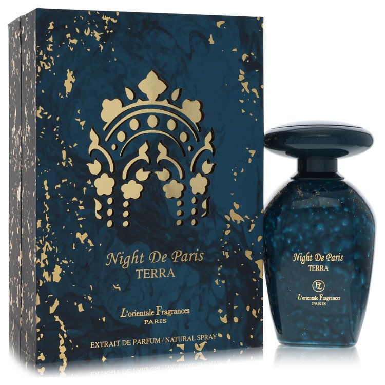L'Orientalenight De Paris Terra By L'Orientale Extrait De Parfum Spray 3.3 Oz For Men