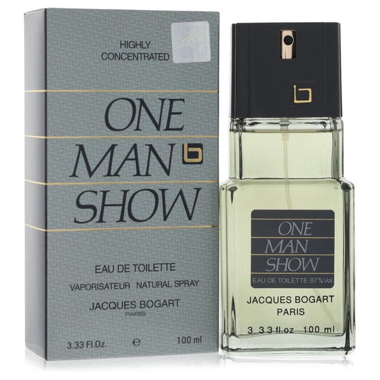 One Man Show By Jacques Bogart Eau De Toilette Spray 3.3 Oz For Men
