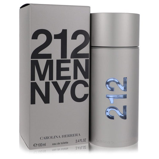 212 By Carolina Herrera Eau De Toilette Spray (New Packaging) 3.4 Oz For Men