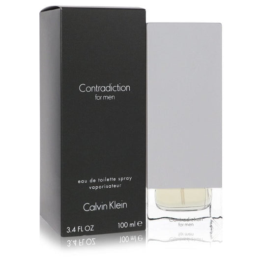 Contradiction By Calvin Klein Eau De Toilette Spray 3.4 Oz For Men