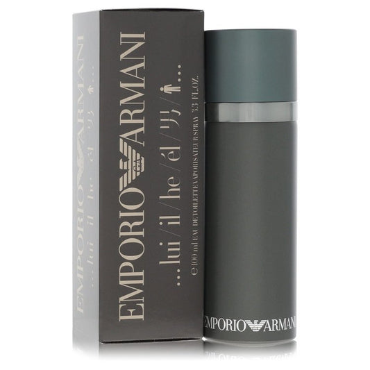 Emporio Armani By Giorgio Armani Eau De Toilette Spray 3.4 Oz For Men