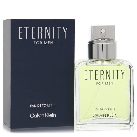 Eternity By Calvin Klein Eau De Toilette Spray 3.4 Oz For Men