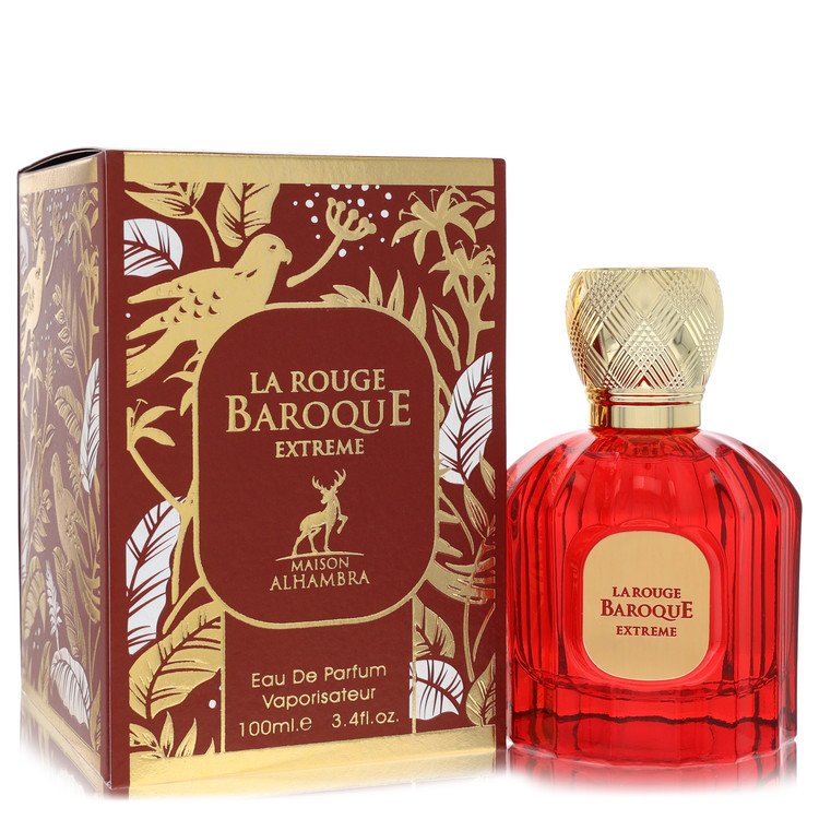 Lattafa Alhambra Baroque Rouge Extreme 3.4 Eau De Parfum Spray