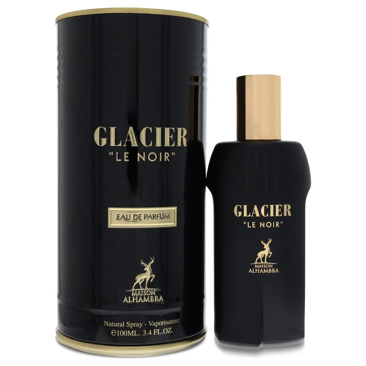 Maison Alhambra Glacier Le Noir By Maison Alhambra Eau De Parfum Spray 3.4 Oz For Men