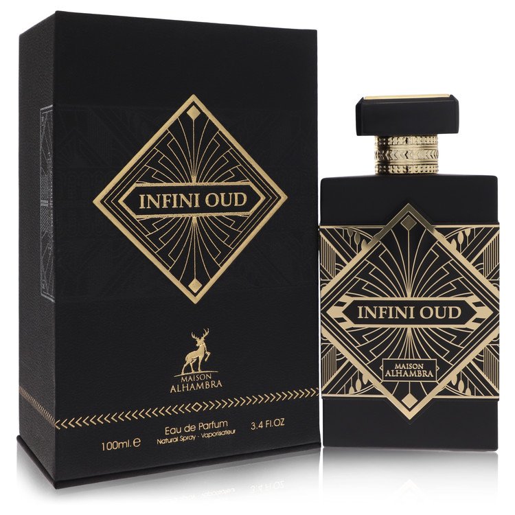 Maison Alhambra Infini Oud By Maison Alhambra Eau De Parfum Spray (Unisex) 3.4 Oz For Men