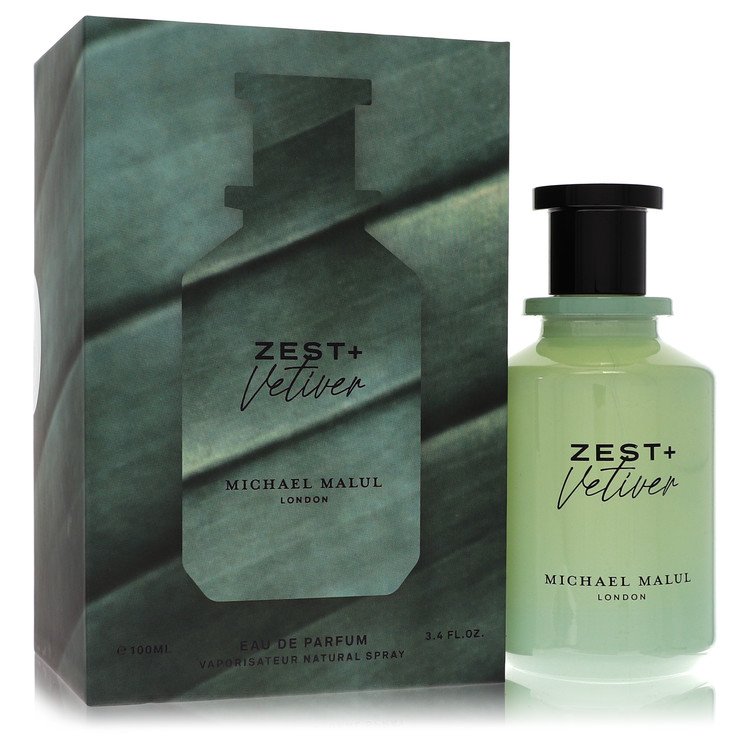 Michael Malul Zest + Vetiver By Michael Malul Eau De Parfum Spray 3.4 Oz For Men