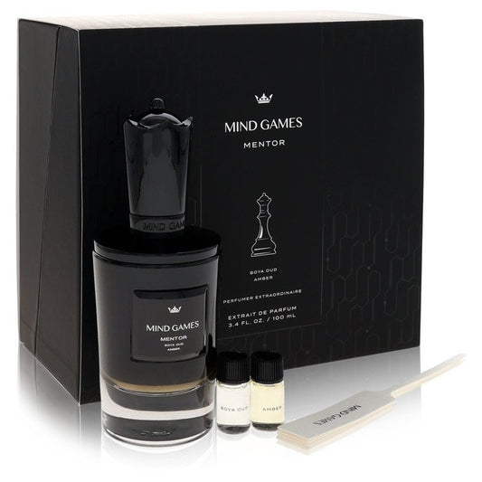 Mind Games Mentor By Mind Games Gift Set - 3.4 Oz Extrait De Parfum Spray + 2 X 0.10 Mini EDP For Women