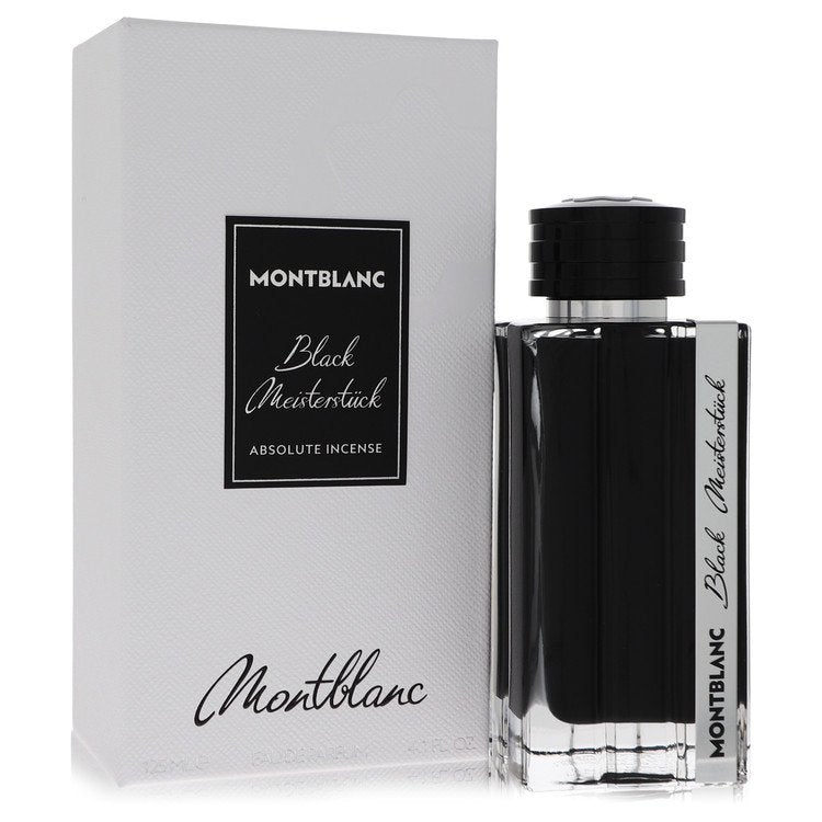 Montblanc Black Meisterstuck Absolute Incense By Mont Blanc Eau De Parfum Spray 4.2 Oz For Men