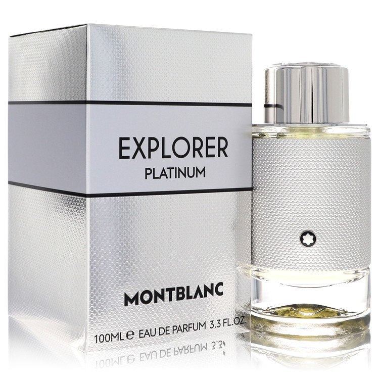 Montblanc Explorer Platinum By Mont Blanc Eau De Parfum Spray 3.4 Oz For Men