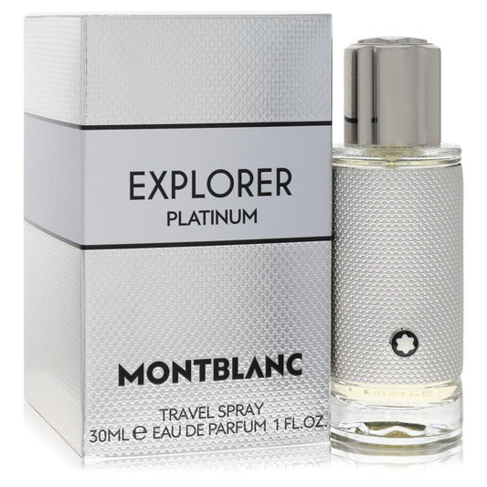 Montblanc Explorer Platinum By Mont Blanc Eau De Parfum Spray 1.0 Oz For Men