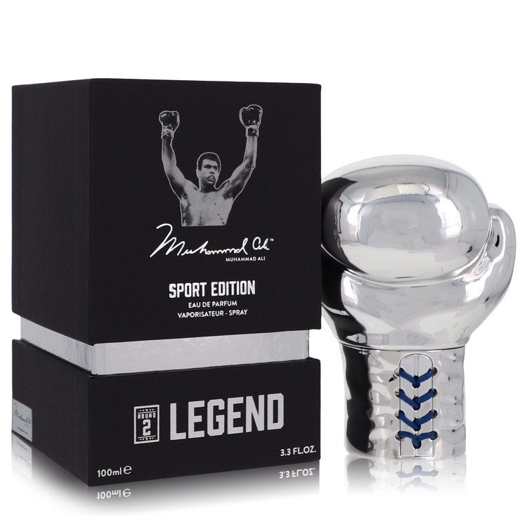 Muhammad Ali Legend Round 2 By Muhammad Ali Eau De Parfum Spray (Sport Edition) 3.3 Oz For Men