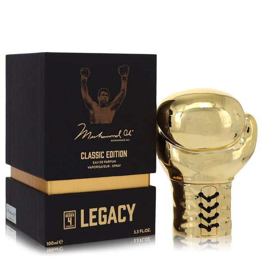 Muhammad Ali Legacy Round 4 By Muhammad Ali Eau De Parfum Spray (Classic Edition) 3.3 Oz For Men