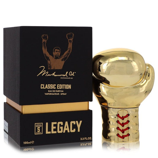 Muhammad Ali Legacy Round 5 By Muhammad Ali Eau De Parfum Spray (Classic Edition) 3.3 Oz For Men