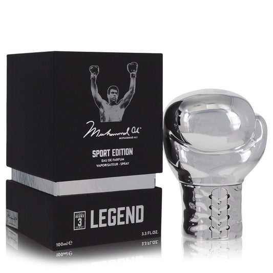 Muhammad Ali Legend Round 3 By Muhammad Ali Eau De Parfum Spray (Sport Edition) 3.3 Oz For Men